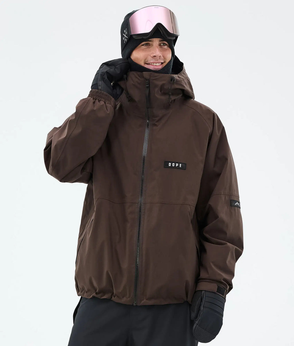 Nautic - Snowboardjacke Herren Dark Brown