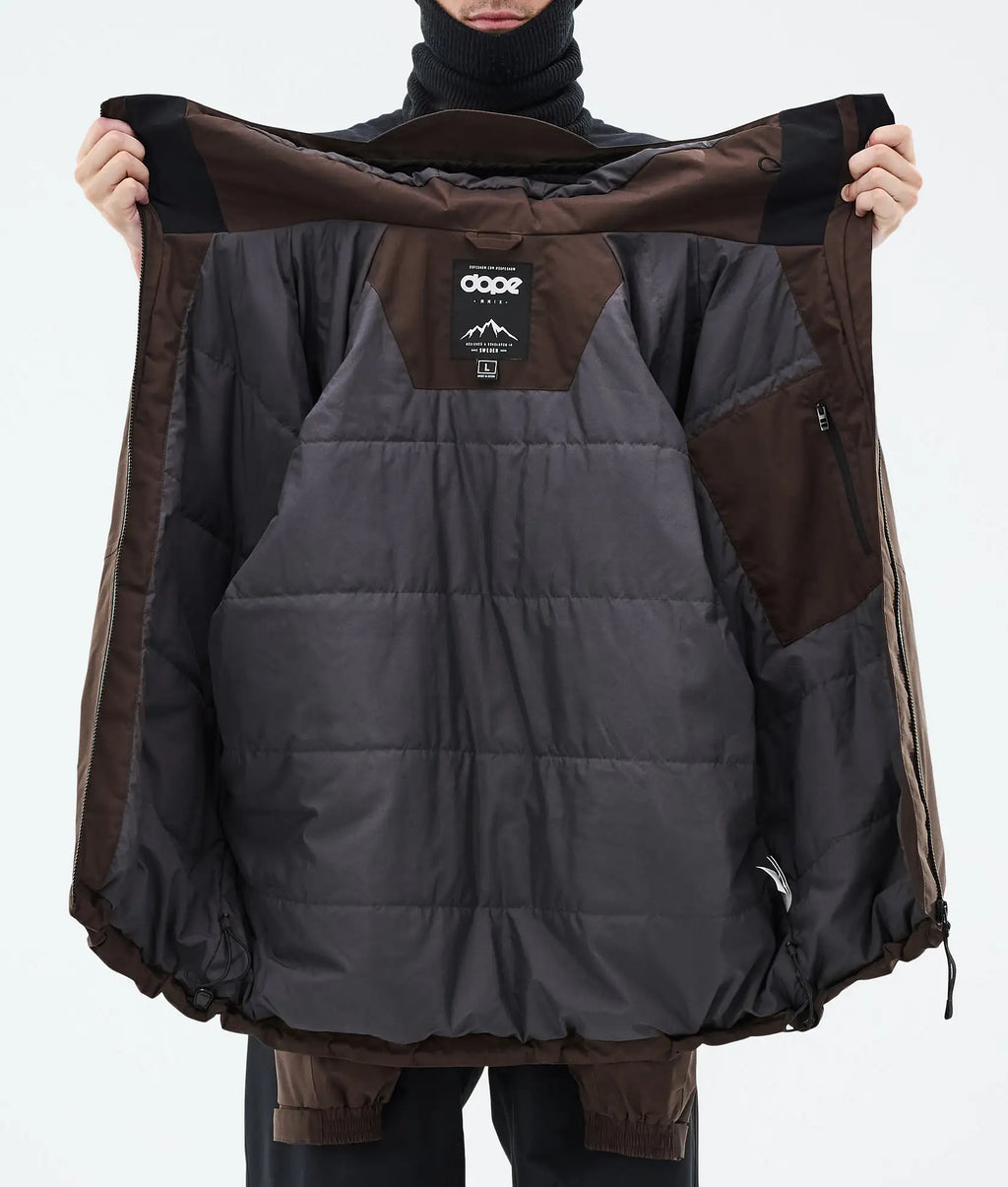 Nautic - Snowboardjacke Herren Dark Brown