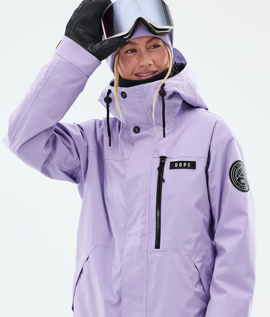 Stardust W Full-Zip - Snowboardjacke Damen Faded Violet