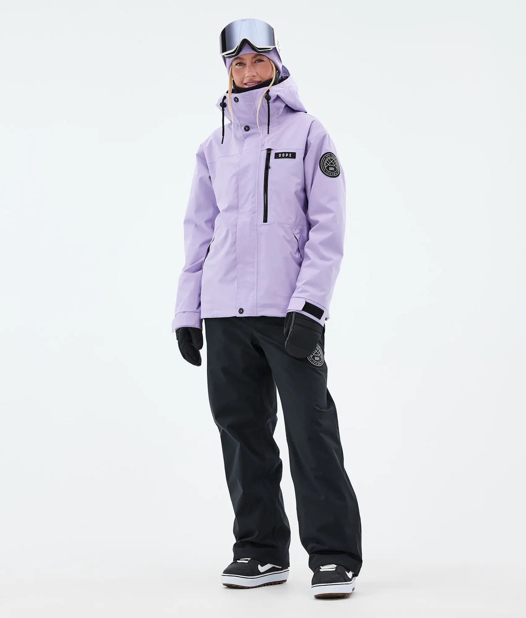 Stardust W Full-Zip - Snowboardjacke Damen Faded Violet