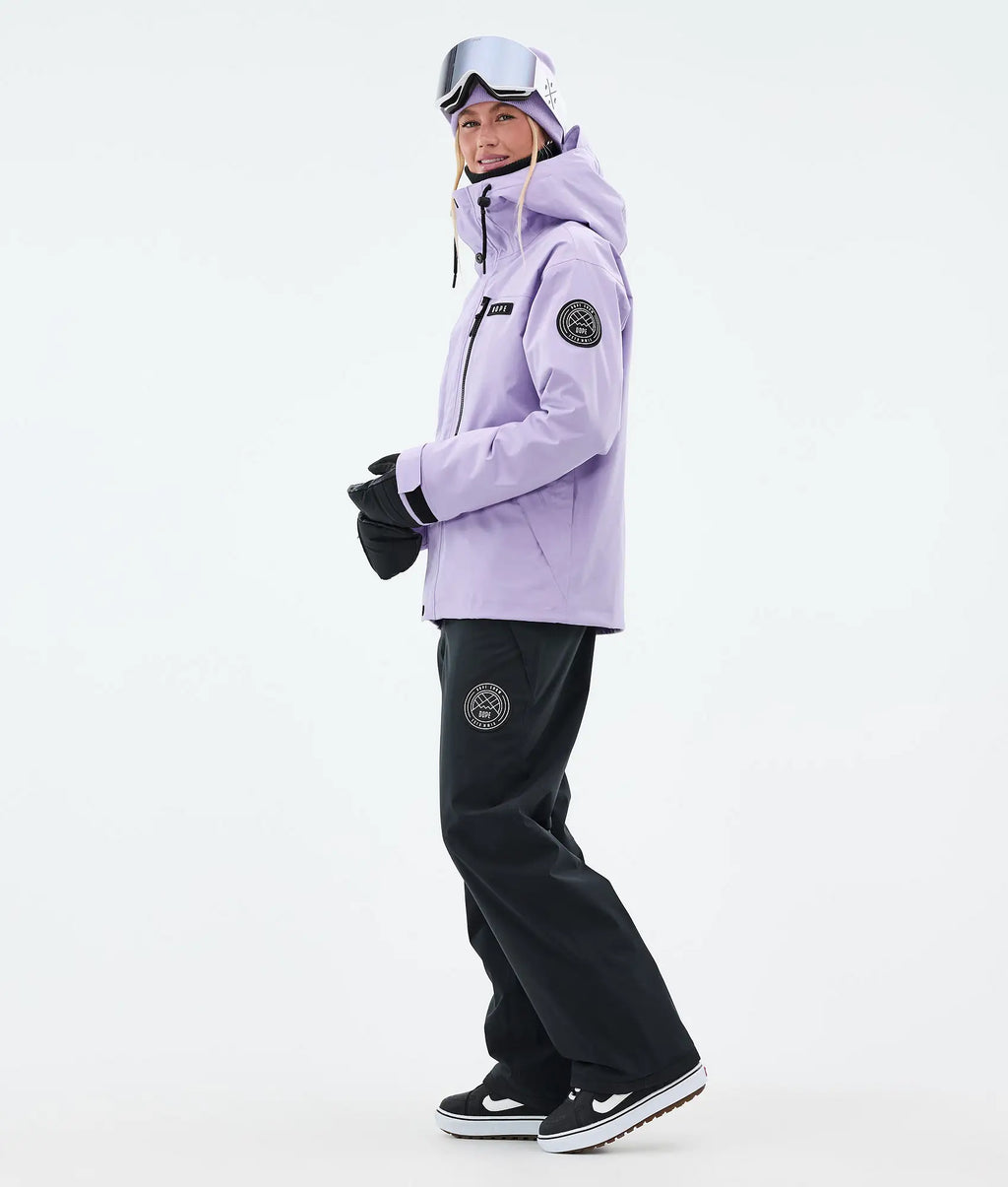 Stardust W Full-Zip - Snowboardjacke Damen Faded Violet