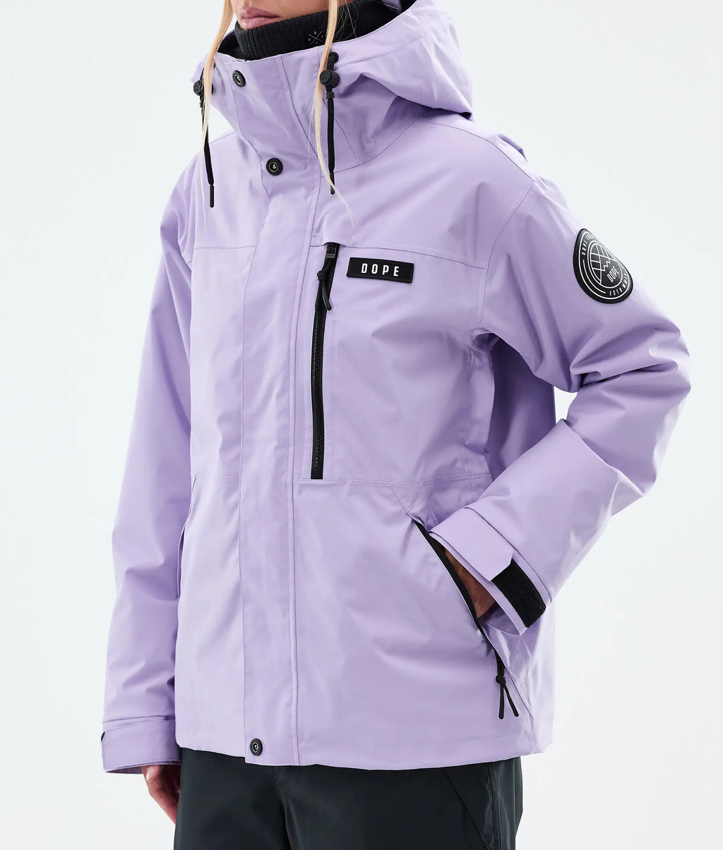 Stardust W Full-Zip - Snowboardjacke Damen Faded Violet