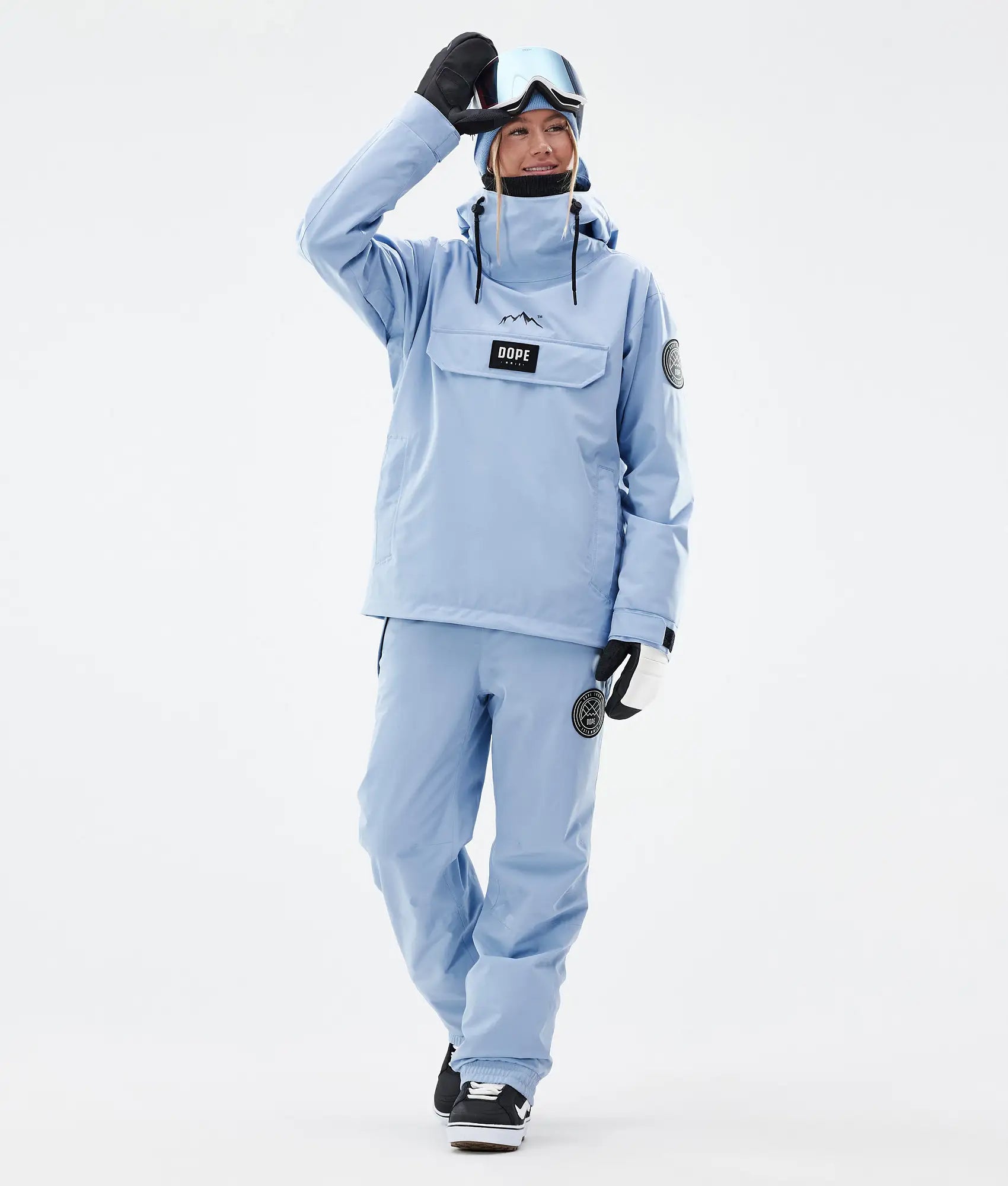 Nautic W - Snowboardhose Damen Light Blue