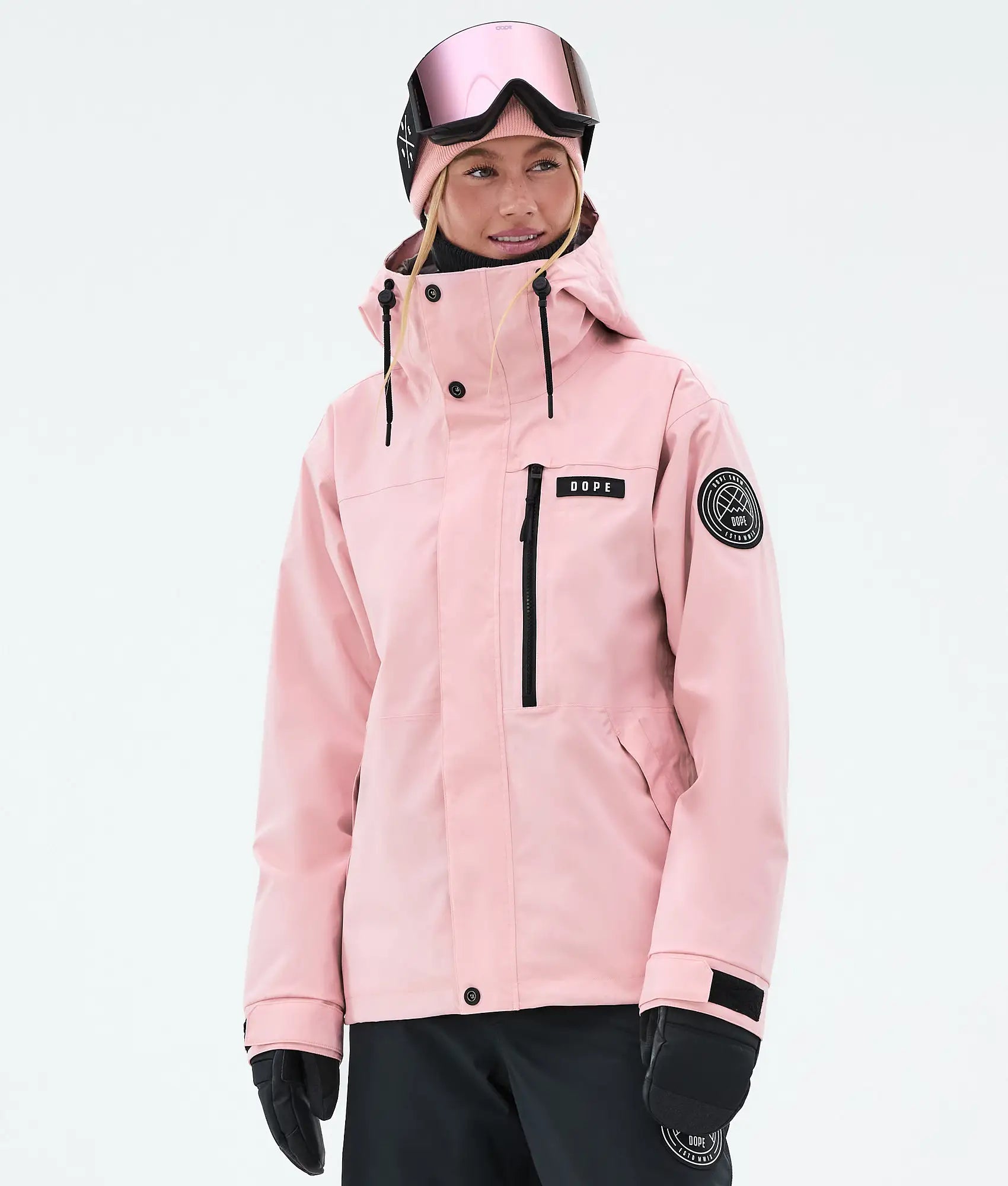 Stardust W Full-Zip - Snowboardjacke Damen Soft Pink