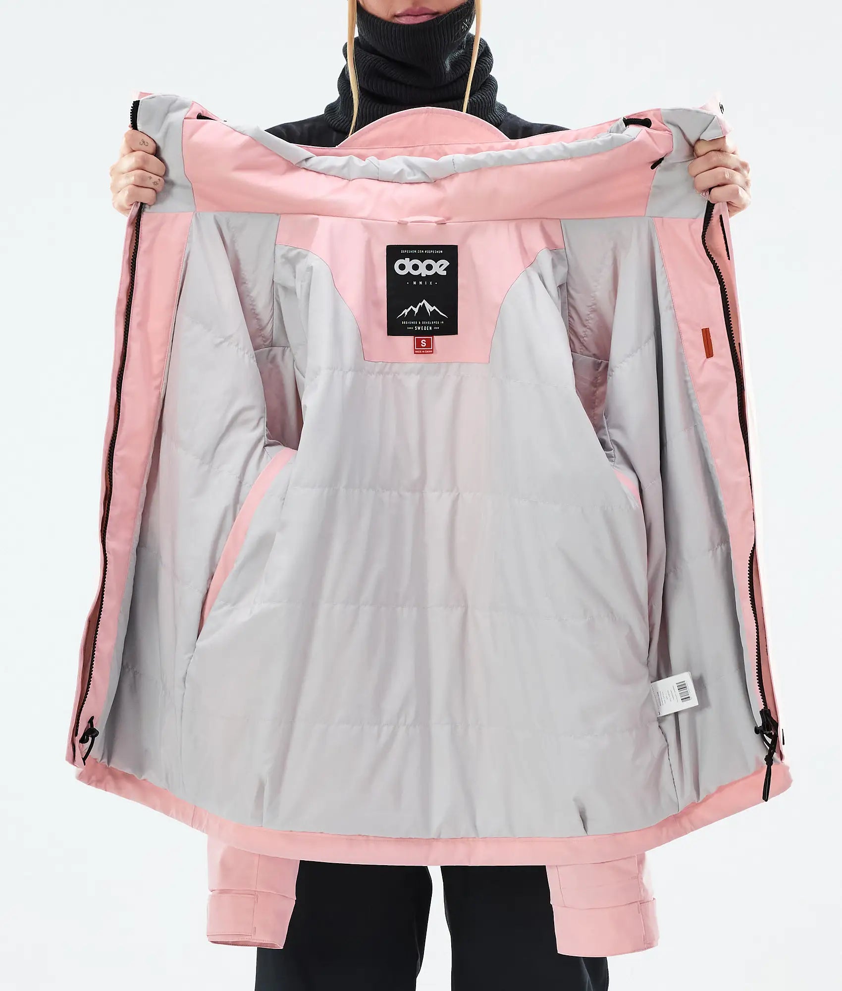Stardust W Full-Zip - Snowboardjacke Damen Soft Pink
