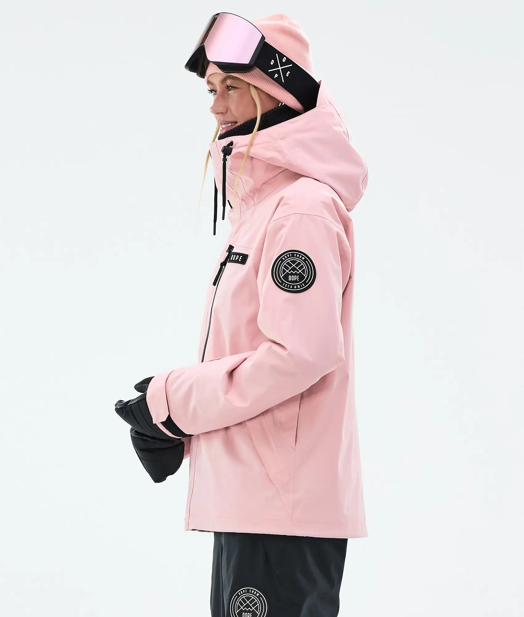 Stardust W Full-Zip - Snowboardjacke Damen Soft Pink
