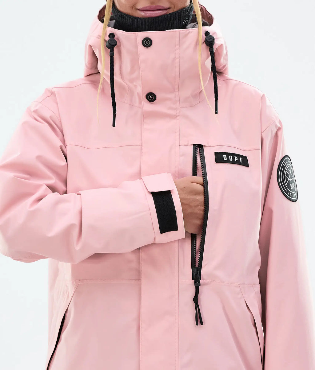 Stardust W Full-Zip - Snowboardjacke Damen Soft Pink